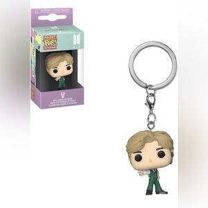 BTS FUNKO POP POCKET KEYCHAIN / DYNAMITE / NEW / K-POP